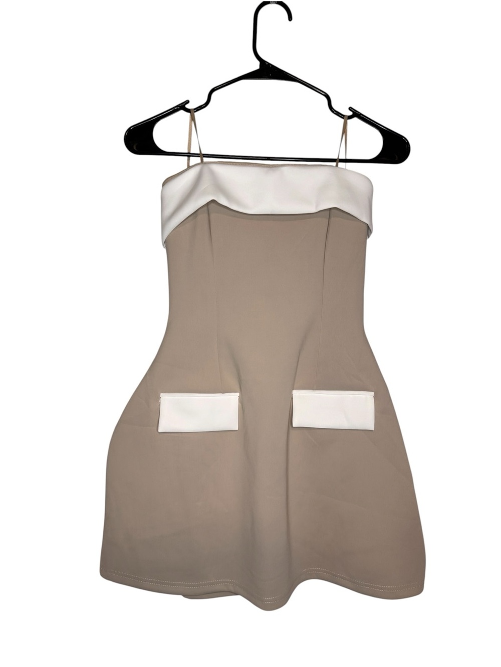 JLuxLabel Beige Midnight Toast Mini Dress Size Small NWT - Picture 4 of 10